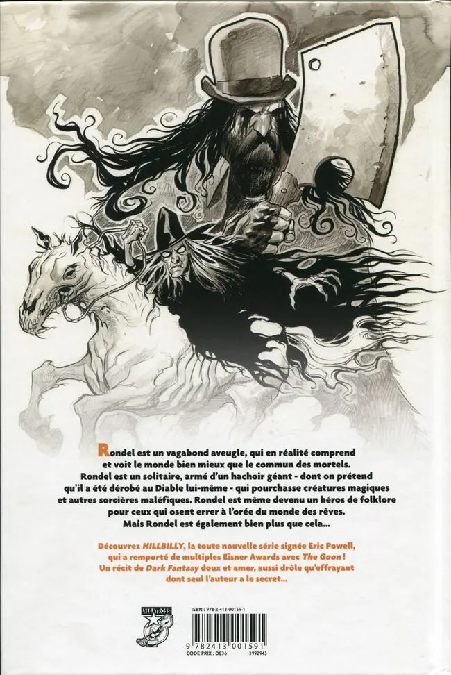 Verso de l'album Hillbilly Tome 1
