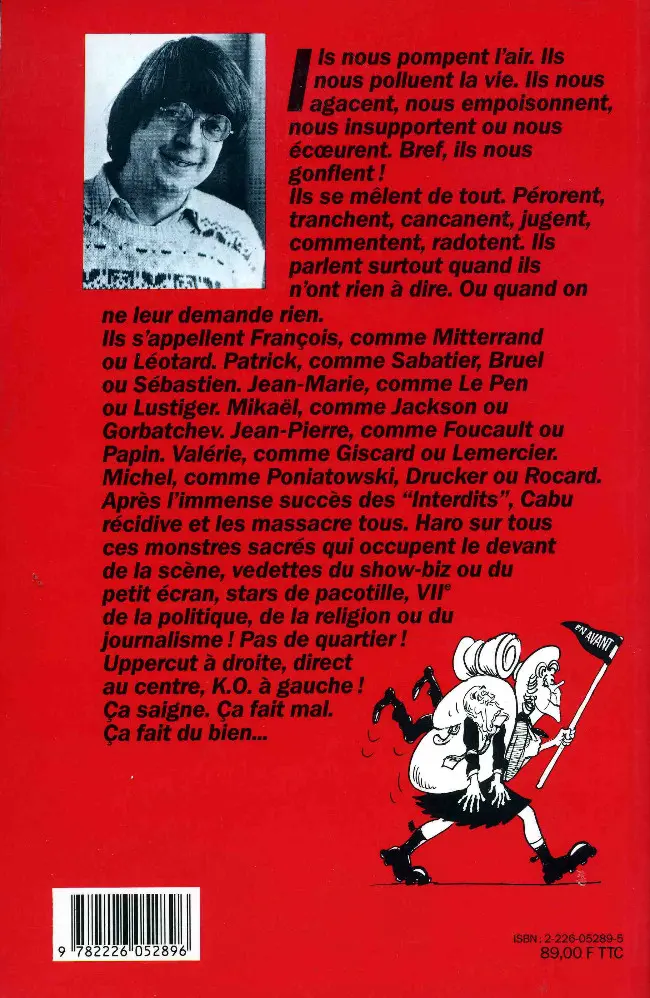 Verso de l'album Les Abrutis sont parmi nous