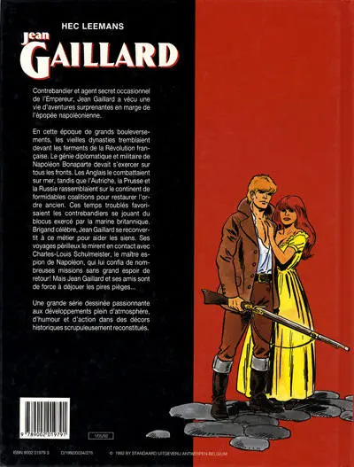 Verso de l'album Jean Gaillard Tome 1 Rendez-vous en enfer