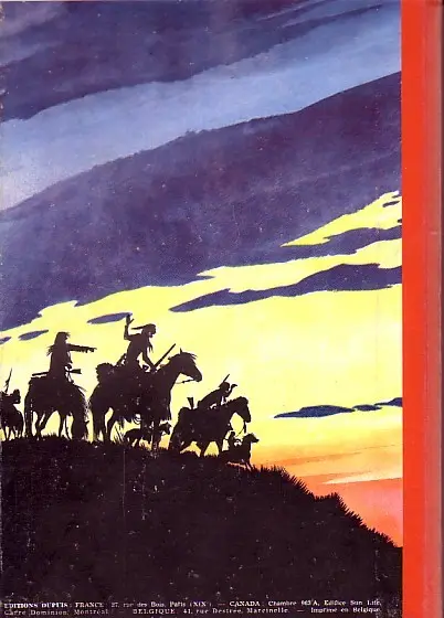Verso de l'album Jerry Spring Tome 2 Yucca Ranch