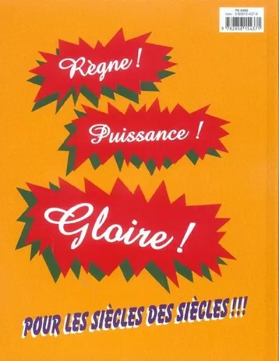 Verso de l'album Jésus et les copains