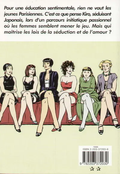 Verso de l'album Kiro