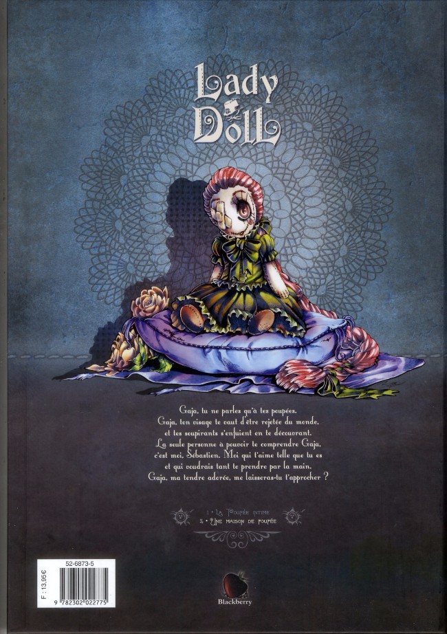 Verso de l'album Lady Doll Tome 2 Une maison de poupée
