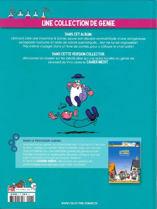 Verso de l'album La Collection Léonard Tome 6 c'est un quoi, déjà ?