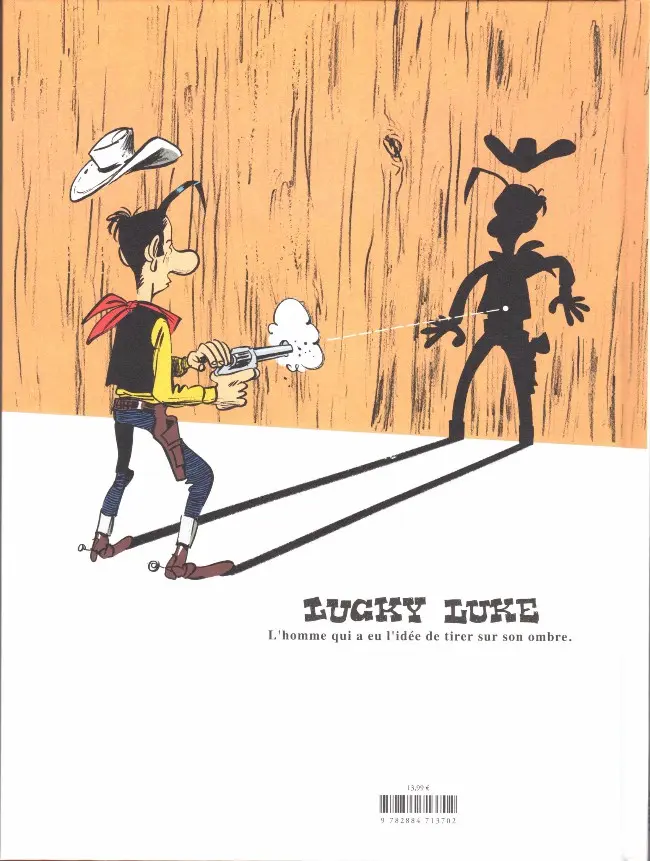 Verso de l'album Un hommage à Lucky Luke d'après Morris Tome 1 Jolly Jumper ne répond plus