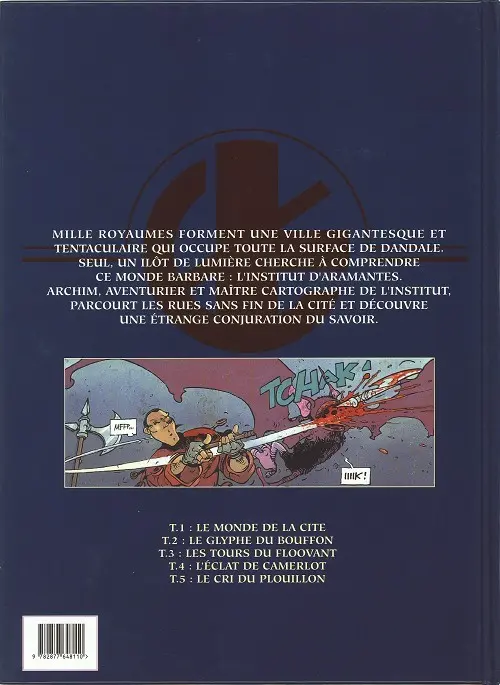 Verso de l'album Les Maîtres cartographes Tome 5 Le cri du Plouillon