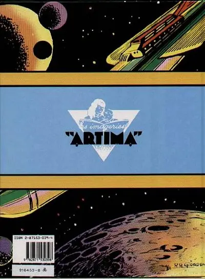 Verso de l'album Météor 2