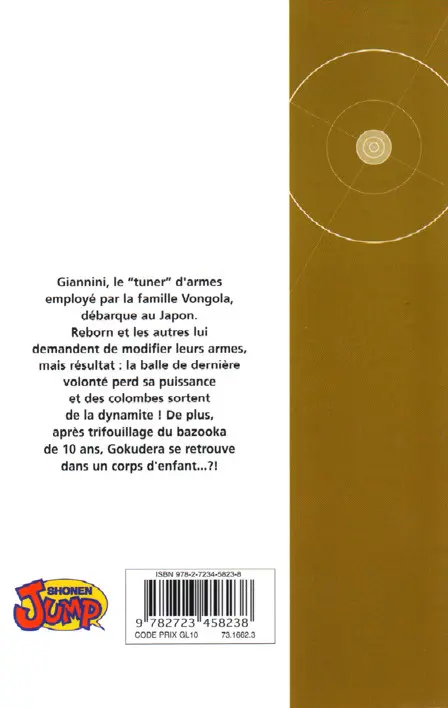Verso de l'album Mon prof le tueur - Reborn ! 7 L'été sera chaud !