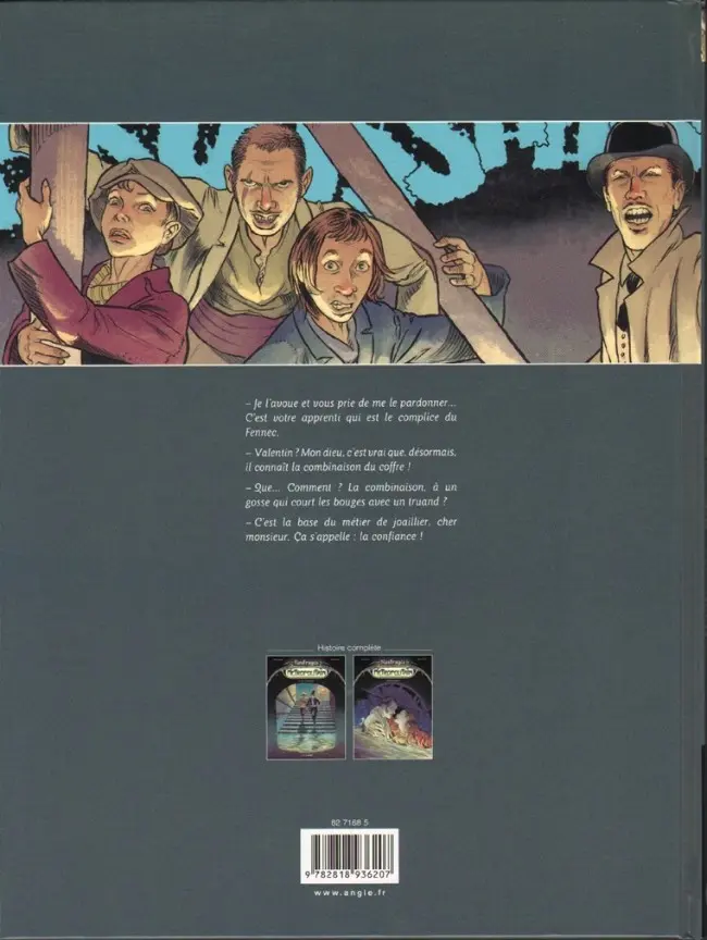 Verso de l'album Les Naufragés du métropolitain Tome 2 Station assassins
