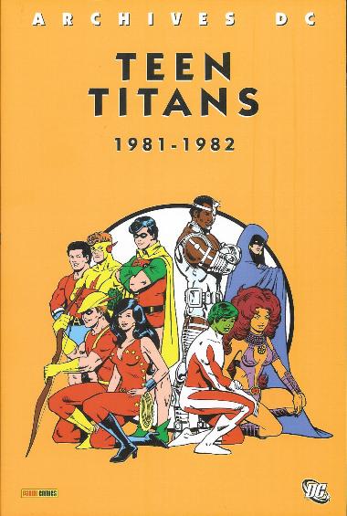 Couverture de l'album Teen Titans Tome 2 1981-1982