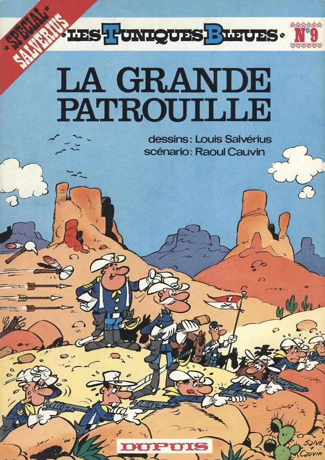 Couverture de l'album Les Tuniques Bleues Tome 9 La grande patrouille