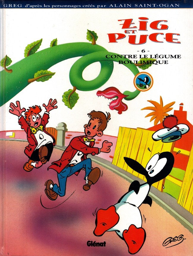 Couverture de l'album Zig et Puce Tome 6 Zig et Puce contre le légume boulimique