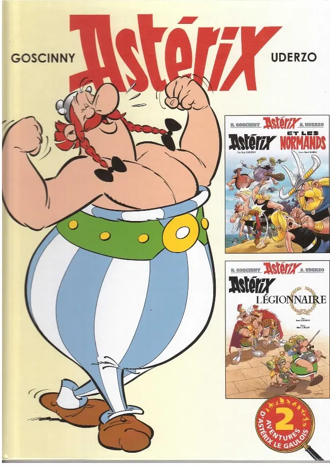 Couverture de l'album Astérix Tomes 9 et 10 Astérix et les normands / Astérix légionnaire