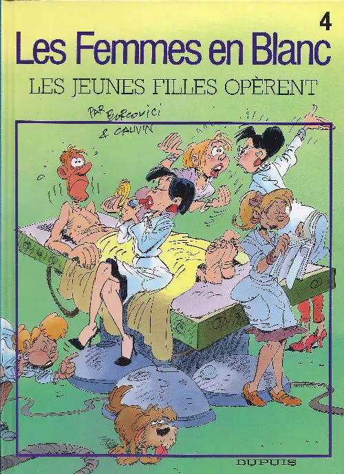 Couverture de l'album Les Femmes en Blanc Tome 4 Les jeunes filles opèrent