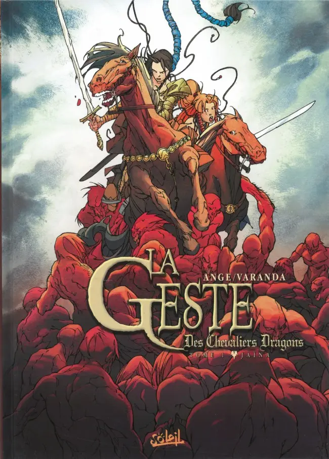 Couverture de l'album La Geste des Chevaliers Dragons Tome 1 Jaïna
