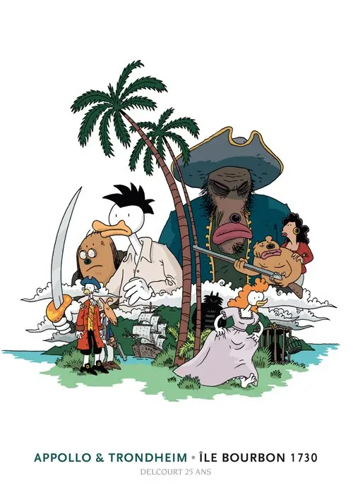 Couverture de l'album Île Bourbon 1730