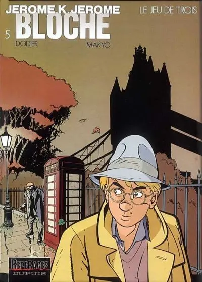 Couverture de l'album Jérôme K. Jérôme Bloche Tome 5 Le jeu de trois