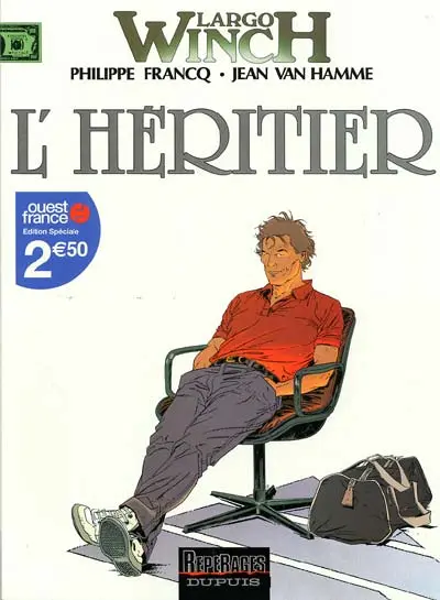 Couverture de l'album Largo Winch Tome 1 L'héritier
