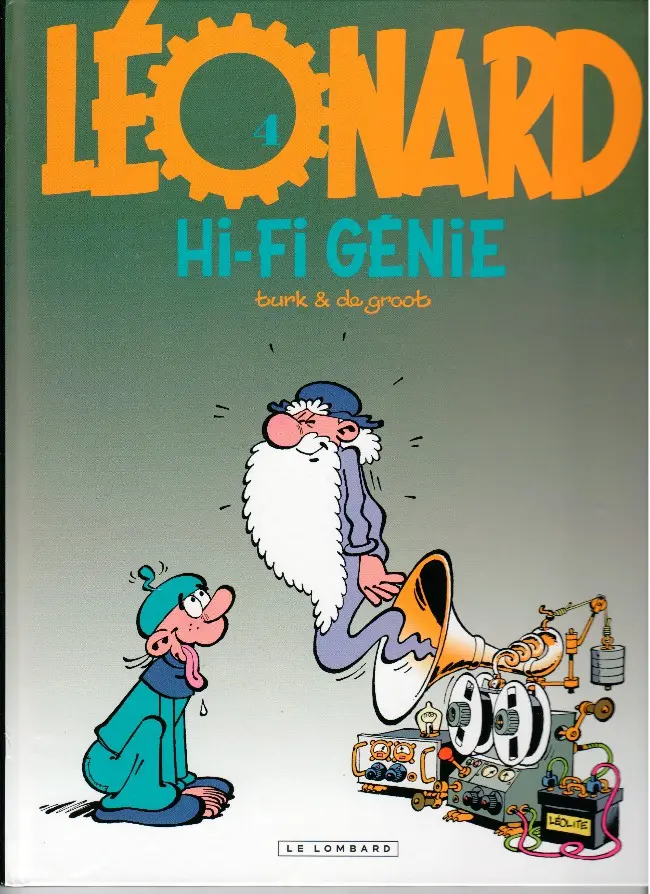 Couverture de l'album Léonard Tome 4 Hi-Fi Génie