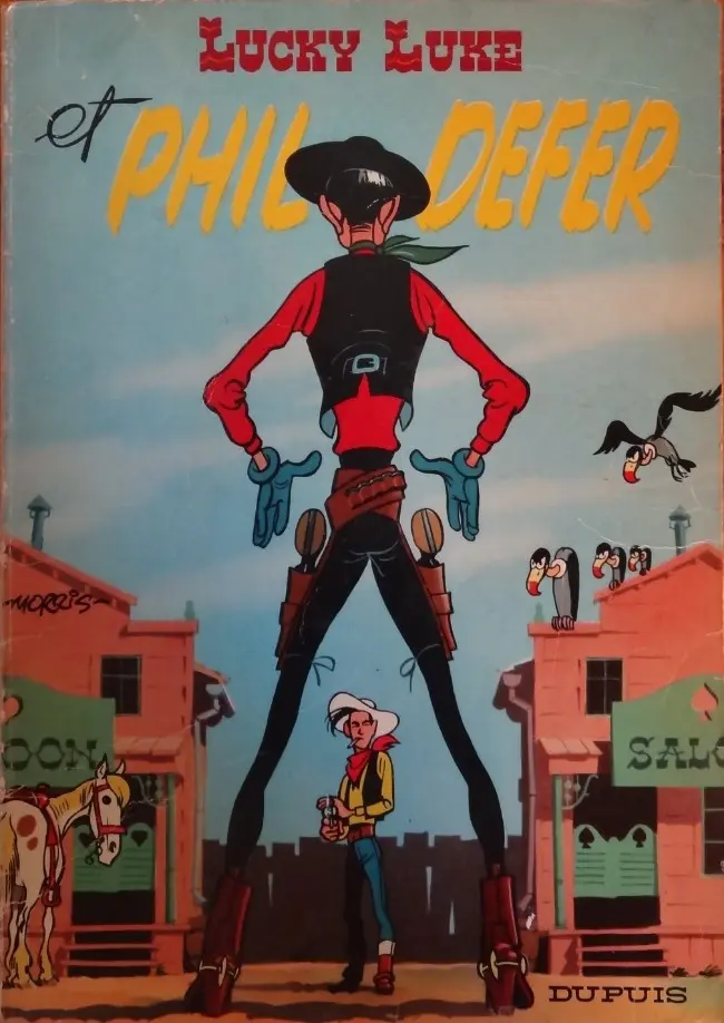 Couverture de l'album Lucky Luke Tome 8 Lucky Luke et Phil Defer