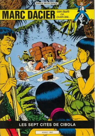 Couverture de l'album Marc Dacier Tome 6 Les 7 cités de Cibola