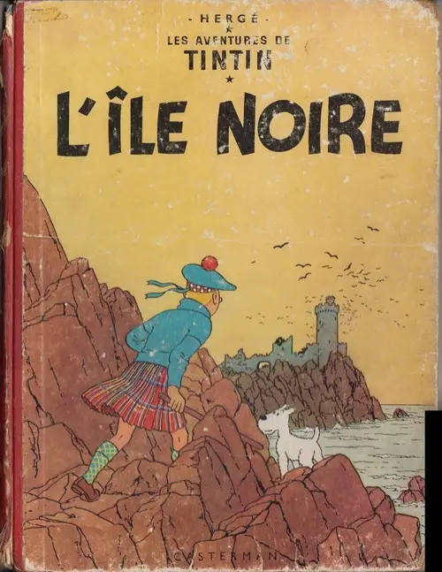 Couverture de l'album Tintin Tome 7 L'île noire