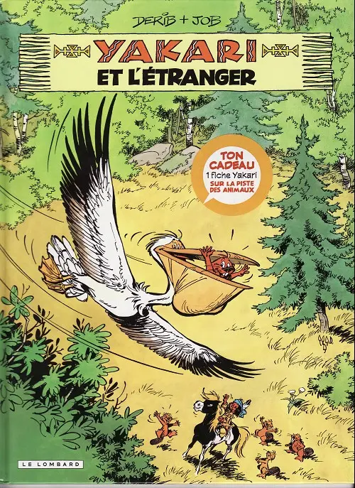 Couverture de l'album Yakari Tome 7 Yakari et l'étranger