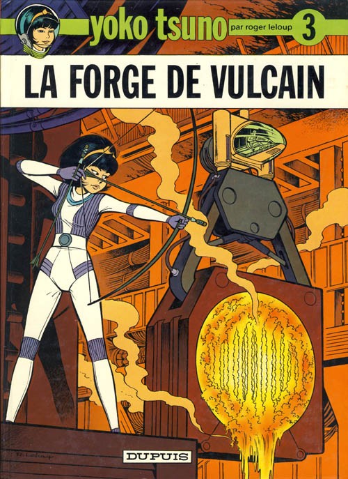 Couverture de l'album Yoko Tsuno Tome 3 La Forge de Vulcain