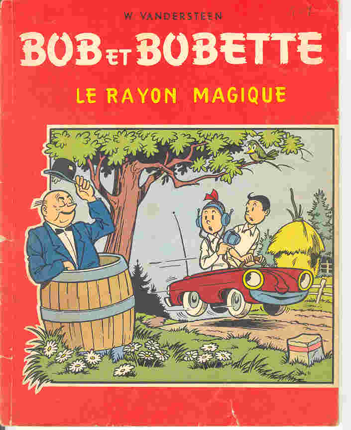 Couverture de l'album Bob et Bobette Tome 33 Le Rayon magique