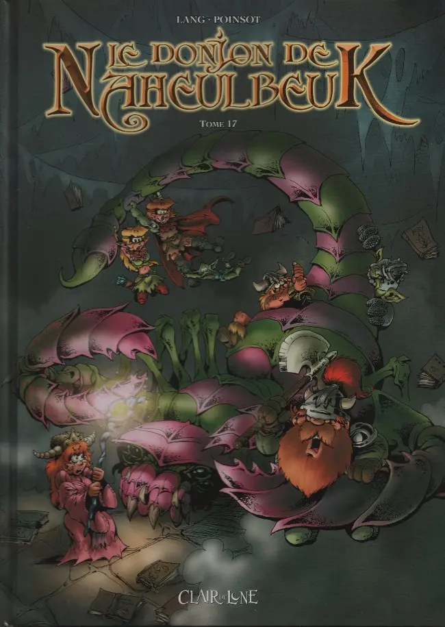 Couverture de l'album Le Donjon de Naheulbeuk Tome 17 Cinquième saison, partie 4