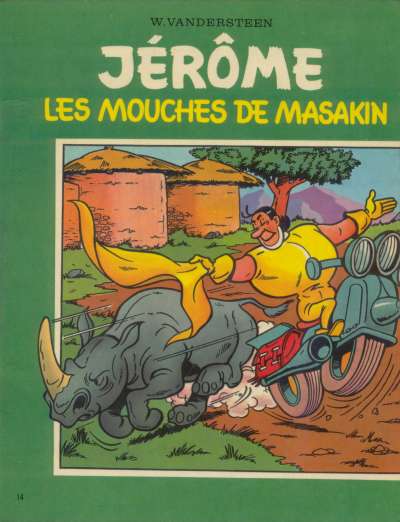 Couverture de l'album Jérôme Tome 14 Les mouches de Masakin
