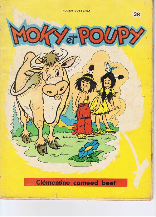 Couverture de l'album Moky et Poupy Tome 38 Clémentine corneed beef