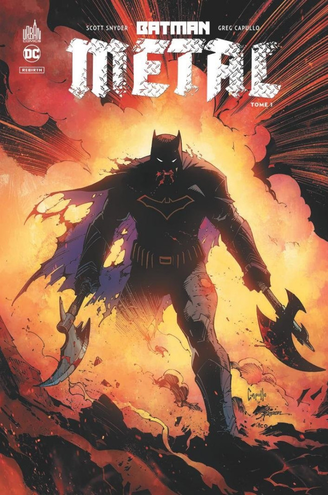 Couverture de l'album Batman Metal Tome 1 La Forge