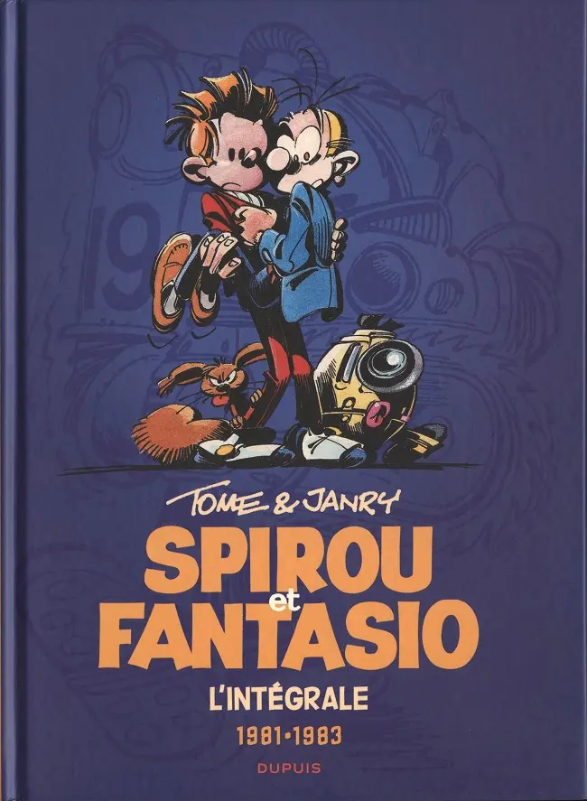 Couverture de l'album Spirou et Fantasio - Intégrale Dupuis 2 Tome 13 1981-1983