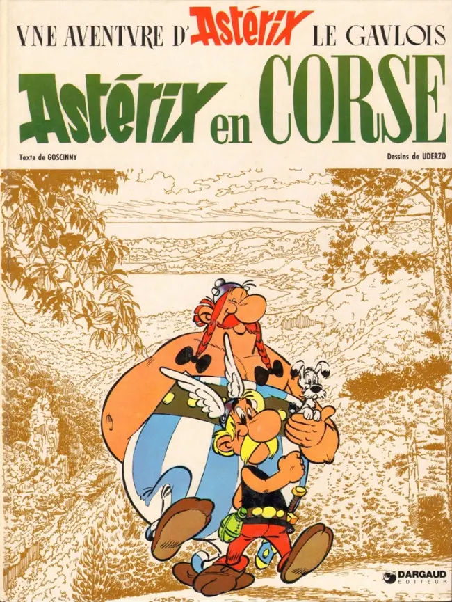 Couverture de l'album Astérix Tome 20 Astérix en Corse