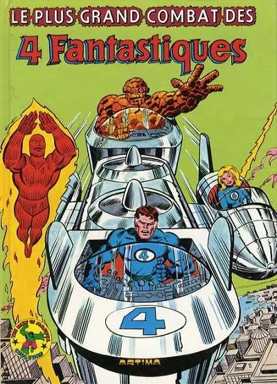 Couverture de l'album The Best of Marvel Tome 1 Le plus grand combat des 4 Fantastiques