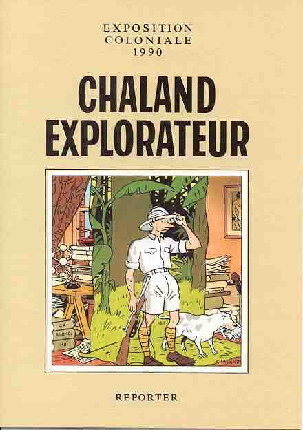Couverture de l'album Chaland explorateur : Exposition coloniale 1990