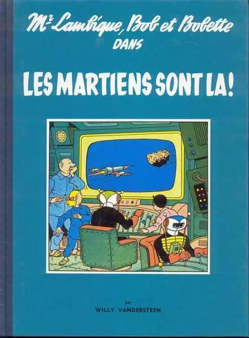 Couverture de l'album Bob et Bobette Tome 5 Les martiens sont là!