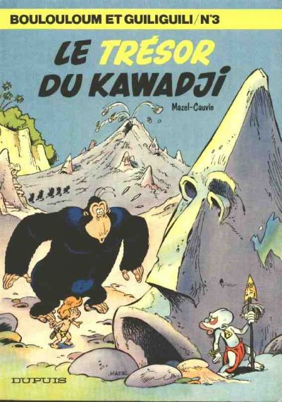 Couverture de l'album Boulouloum et Guiliguili (Les jungles perdues) Tome 3 Le trésor du Kawadji