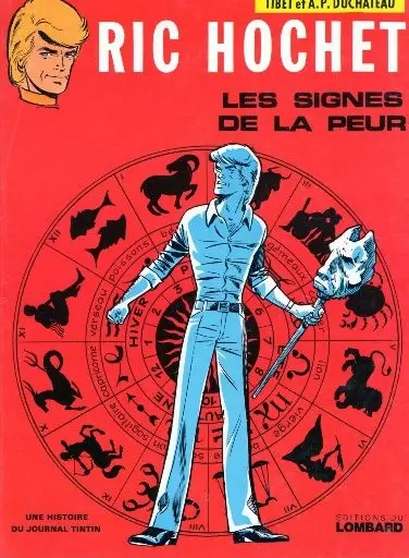 Couverture de l'album Ric Hochet Tome 19 Les signes de la peur