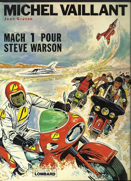 Couverture de l'album Michel Vaillant Tome 14 Mach 1 pour Steve Warson