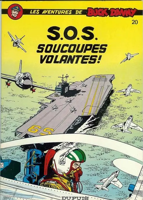 Couverture de l'album Buck Danny Tome 20 S.O.S. soucoupes volantes !