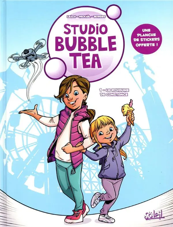 Couverture de l'album Studio Bubble Tea Tome 1 Le Royaume de Constance