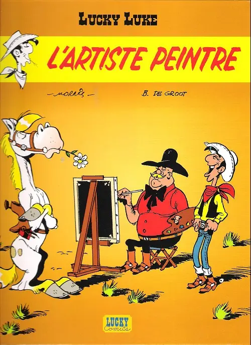 Couverture de l'album Lucky Luke Tome 71 L'artiste peintre