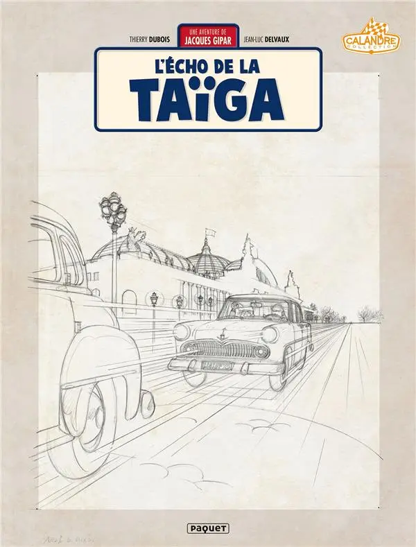 Couverture de l'album Une aventure de Jacques Gipar Tome 8 L'écho de la Taïga
