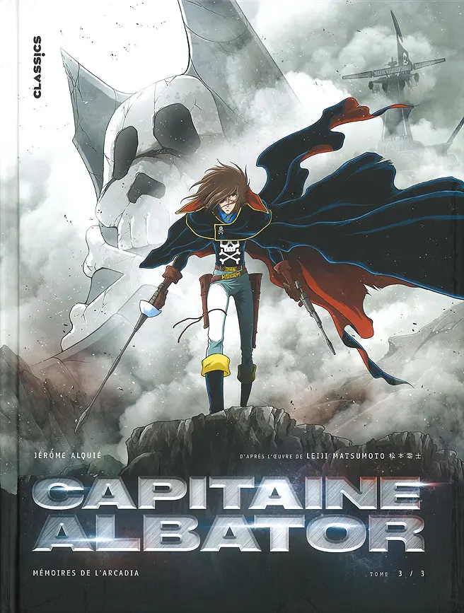 Couverture de l'album Capitaine Albator - Mémoires de l'Arcadia Tome 3/3 Des cœurs brûlants d'amour