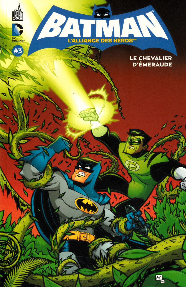 Couverture de l'album Batman : L'Alliance des héros Tome 3 Le chevalier d'émeraude