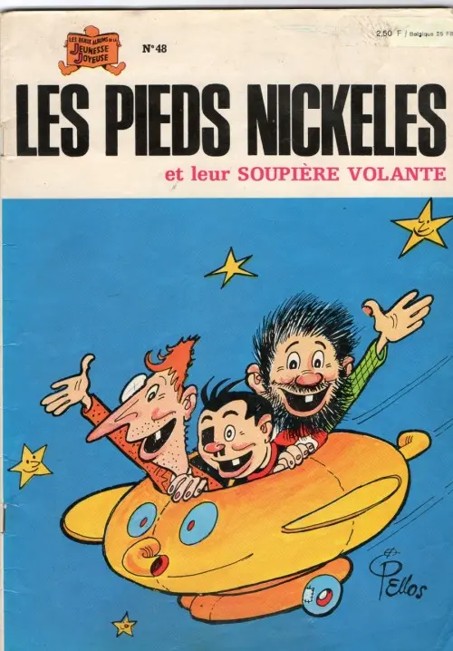 Couverture de l'album Les Pieds Nickelés Tome 48 Les Pieds Nickelés et leur soupière volante