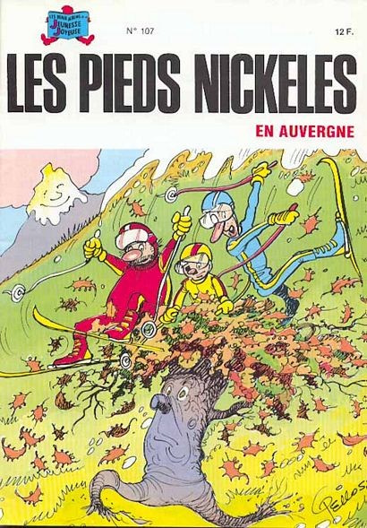 Couverture de l'album Les Pieds Nickelés Tome 107 Les Pieds Nickelés en Auvergne