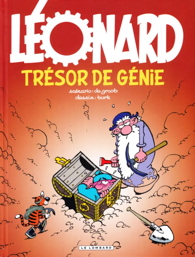 Couverture de l'album Léonard Tome 40 Trésor de Génie